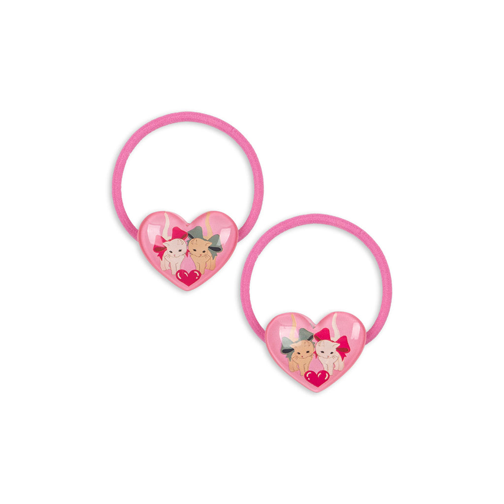 Konges Sløjd Vilma hårelastikker 2-pak, Bow Kitty