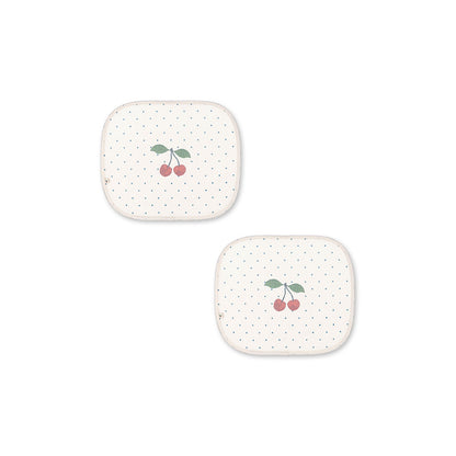 Konges Sløjd, Bilsolskydd, solskärm för bilrutor, 2-pack - Navy dots