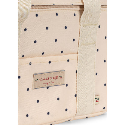 Konges Sløjd Carl kylväska, Navy dots