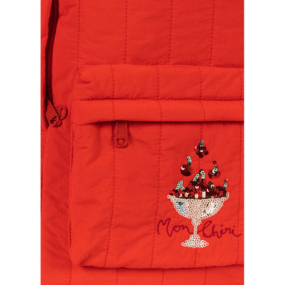 Konges Sløjd Juno Sequin ryggsäck, Fiery Red