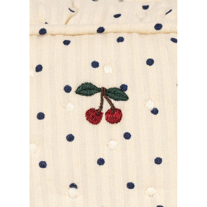 Konges Sløjd quiltad toalettväska, small, Seersucker - Estate Dot