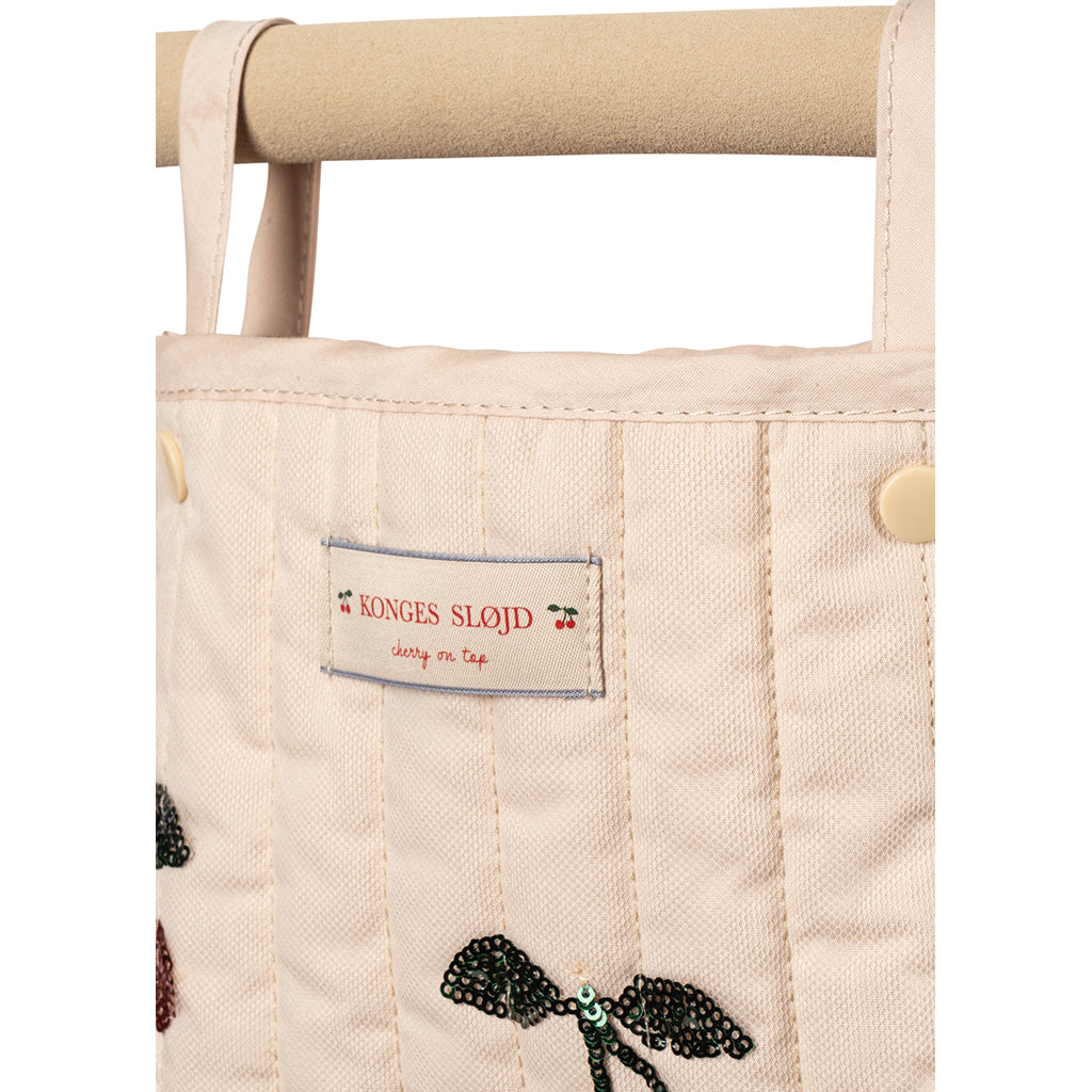 Konges Sløjd dockvagn med tillhörande väska, Minnie Tulle - Mon cheri sequin