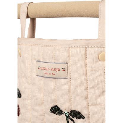 Konges Sløjd dockvagn med tillhörande väska, Minnie Tulle - Mon cheri sequin