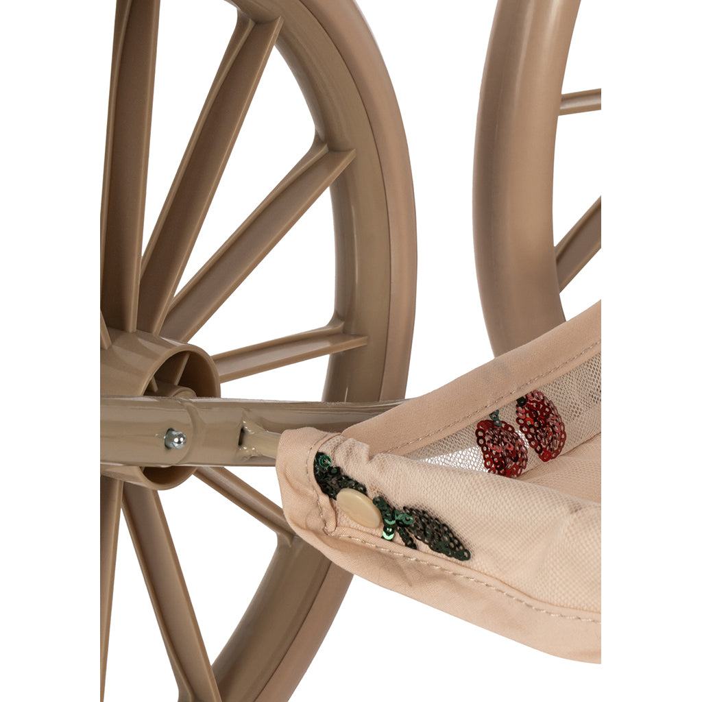 Konges Sløjd dockvagn med tillhörande väska, Minnie Tulle - Mon cheri sequin