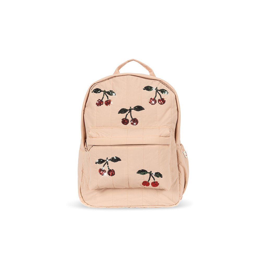Konges Sløjd Juno ryggsäck med paljetter, Cameo rose
