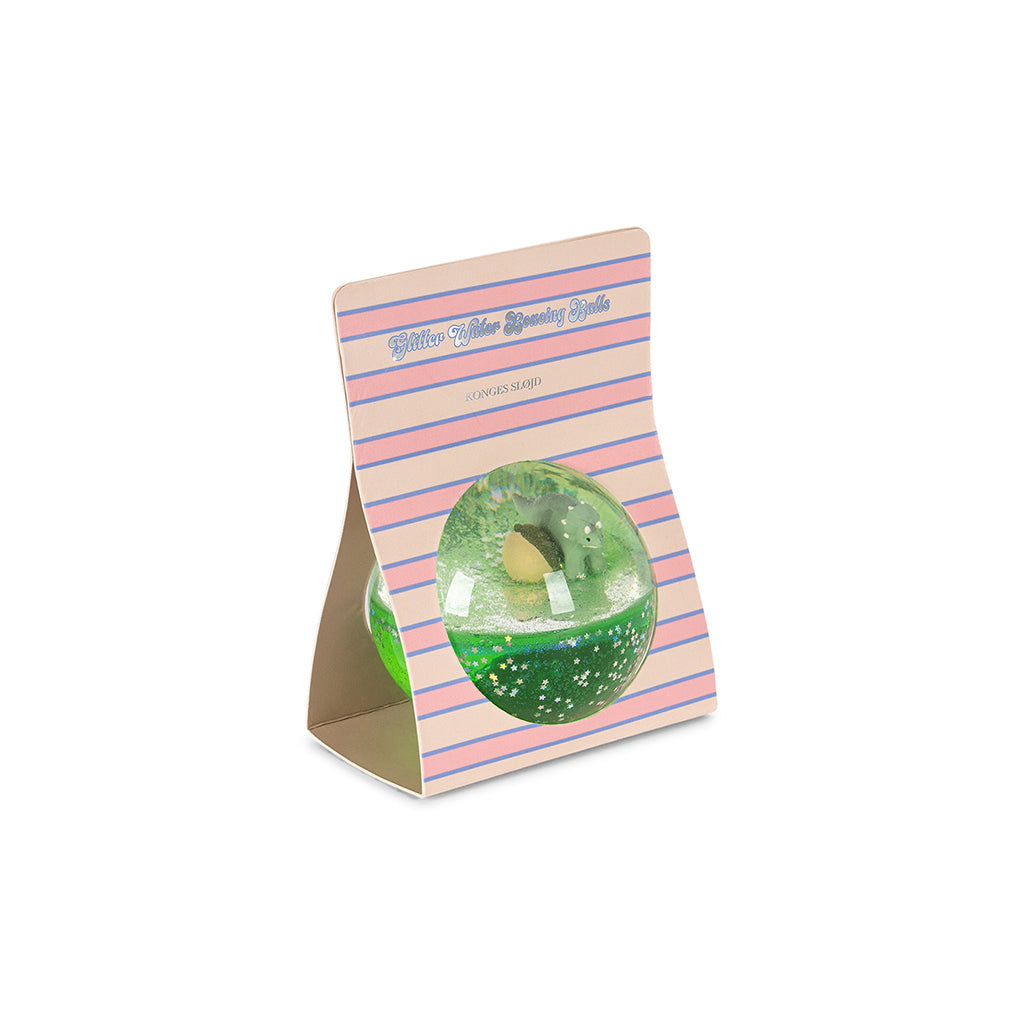 Konges Sløjd bold, glitter water ball - Lemon