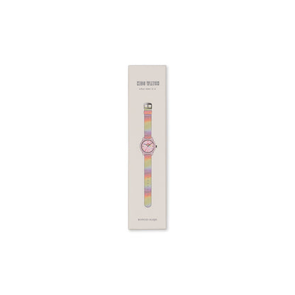 Konges Sløjd armbandsur för barn, Rainbow glitter