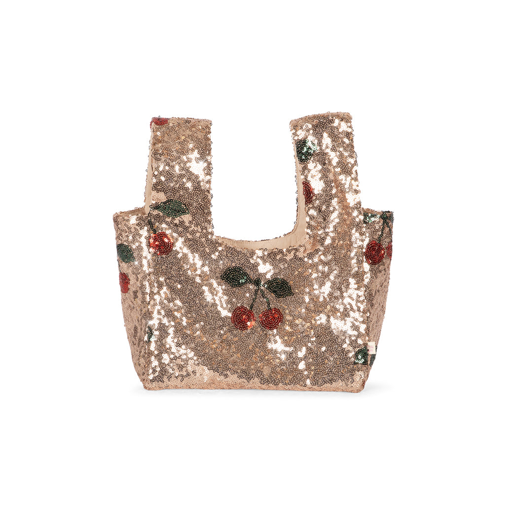 Konges Sløjd toteväska, Starla Sequin - Ma grande cerise blush