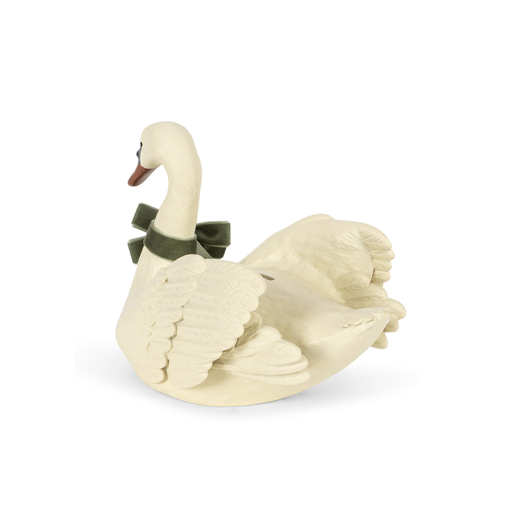Konges sløjd Sparbössa i polyresin, Swan