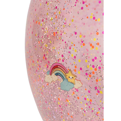 Konges Sløjd glitter-hoppboll, Rainbow