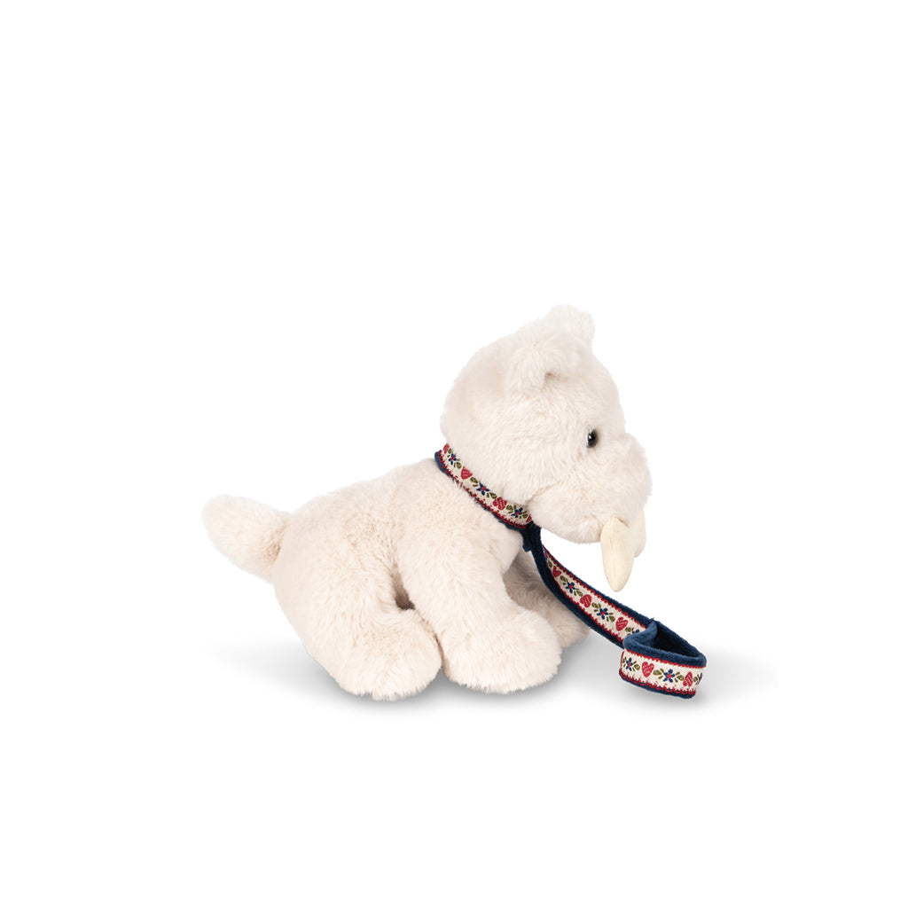 Konges Sløjd Terry hund i taske, Coeur colore