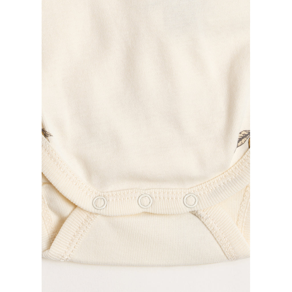 Konges Sløjd body, Newborn, Lemon – Storlek 0–6 mån.