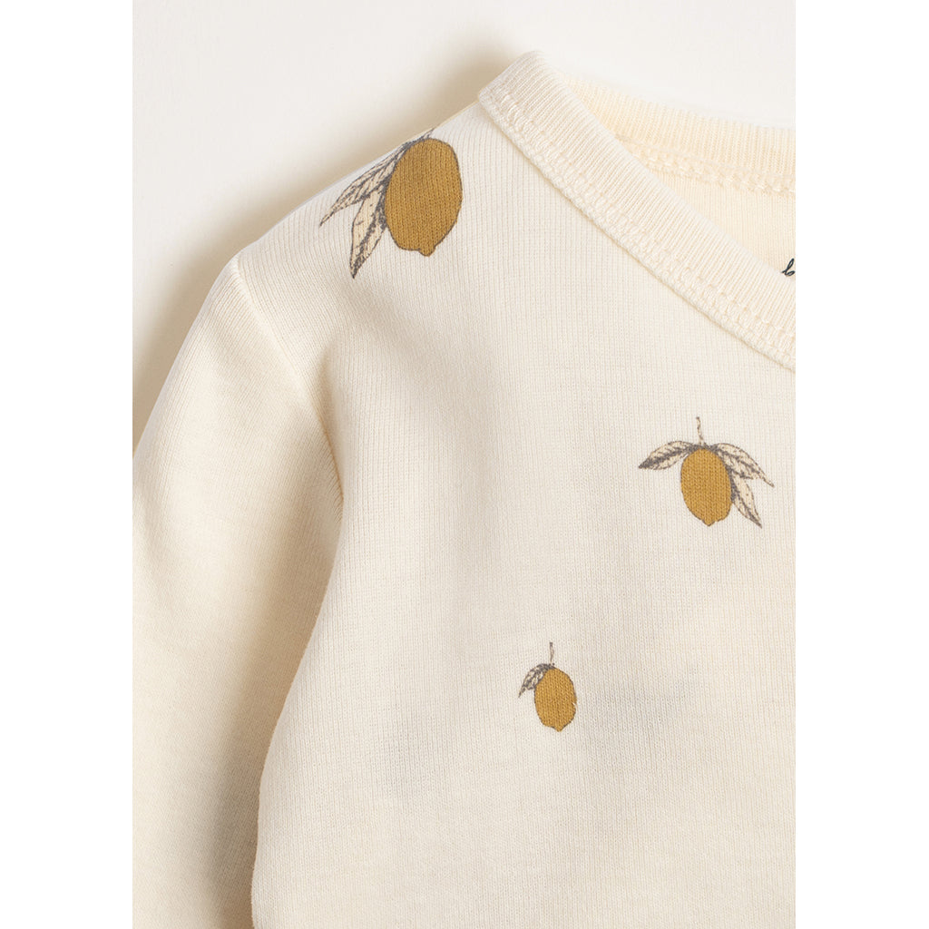 Konges Sløjd body, Newborn, Lemon – Storlek 0–6 mån.