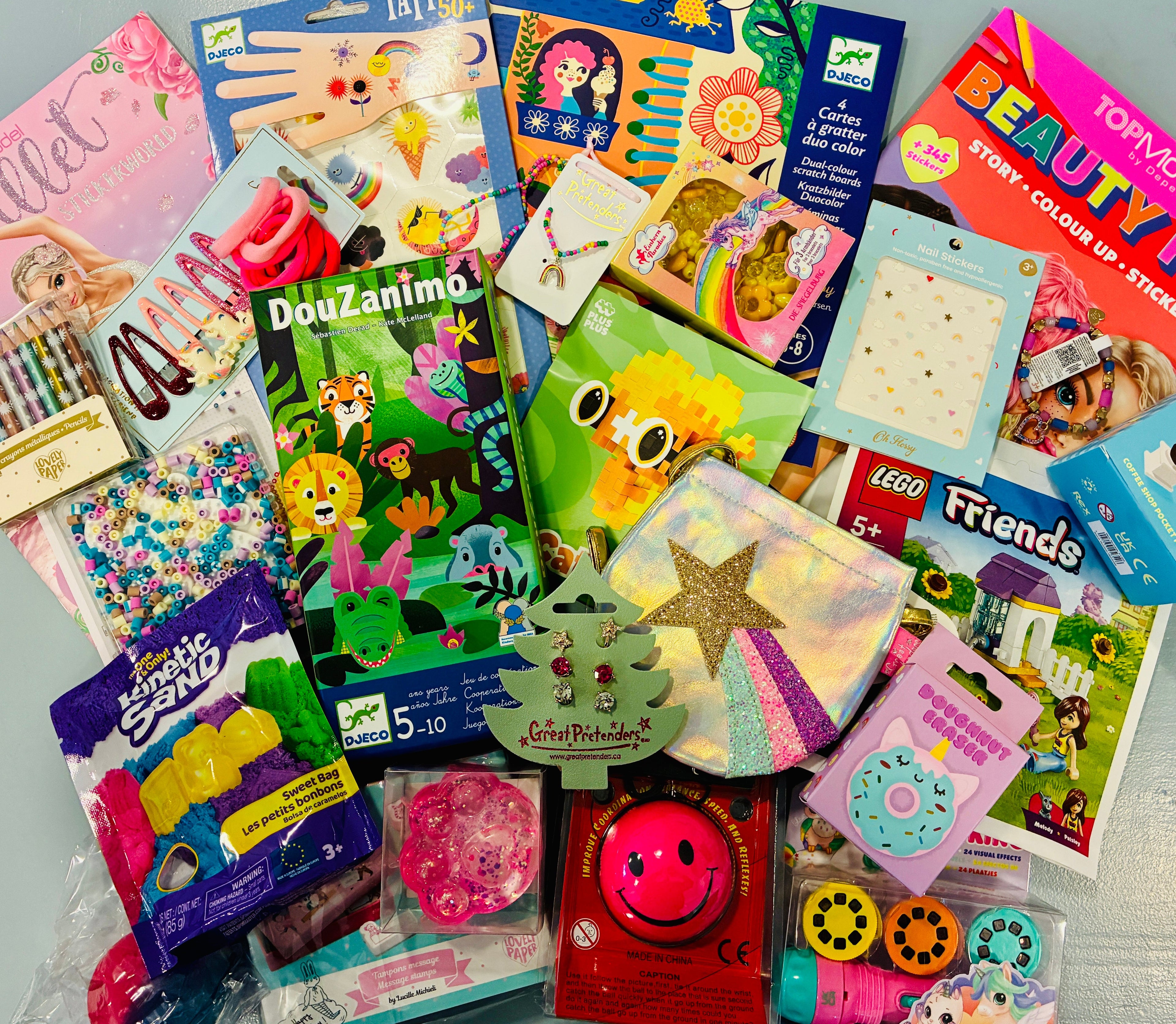 Färdig paketkalender, Flicka 5-6 år - FÖRBESTÄLL - skickas vecka 39