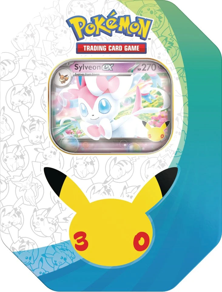 Pokémon – 30-årsjubileum – plåtburk