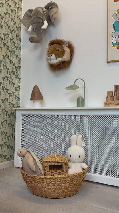 ferm Living flätad rattankorg, Braided Ark