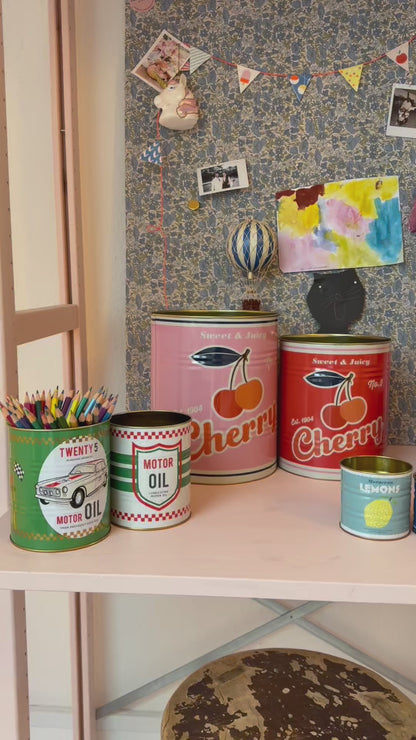 Rex London Mini, metaldosor för förvaring, set med 2 st – Lemons and Harissa