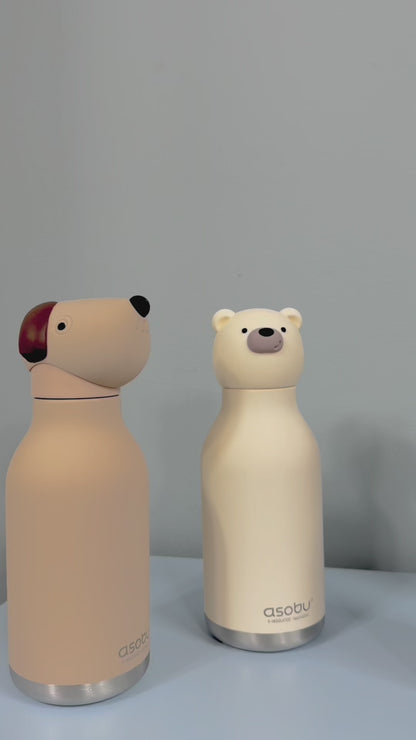 Asobu Bestie Animal termodricksflaska, 460 ml – Katt