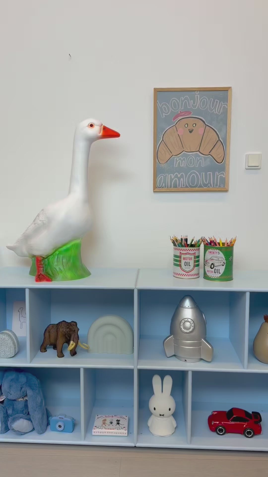 Gåslampa för barnrummet