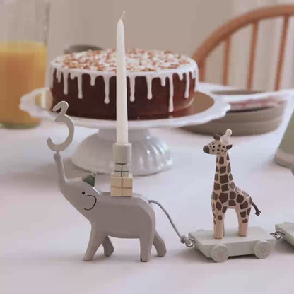 Sebra Fødselsdagstog i træ