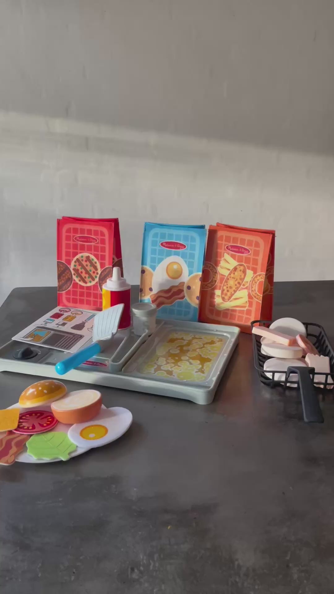 Melissa &amp; Doug Water Wow legemad m. vandaktiverede farveskift, grillbar