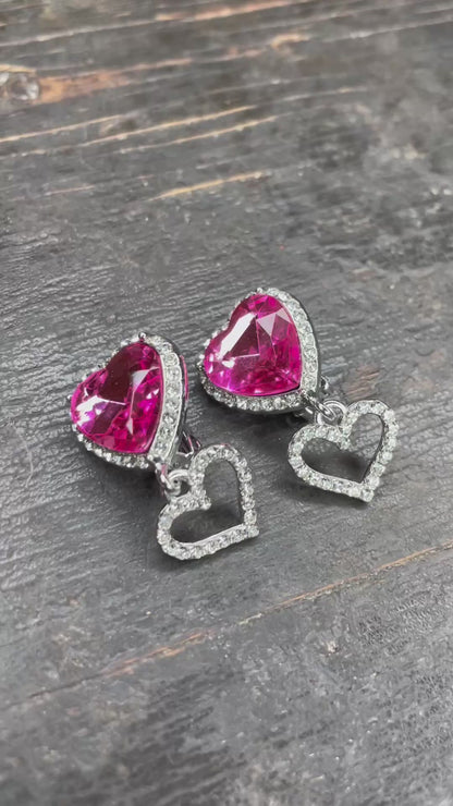 Great Pretenders, Hjerte clip-on øreringe