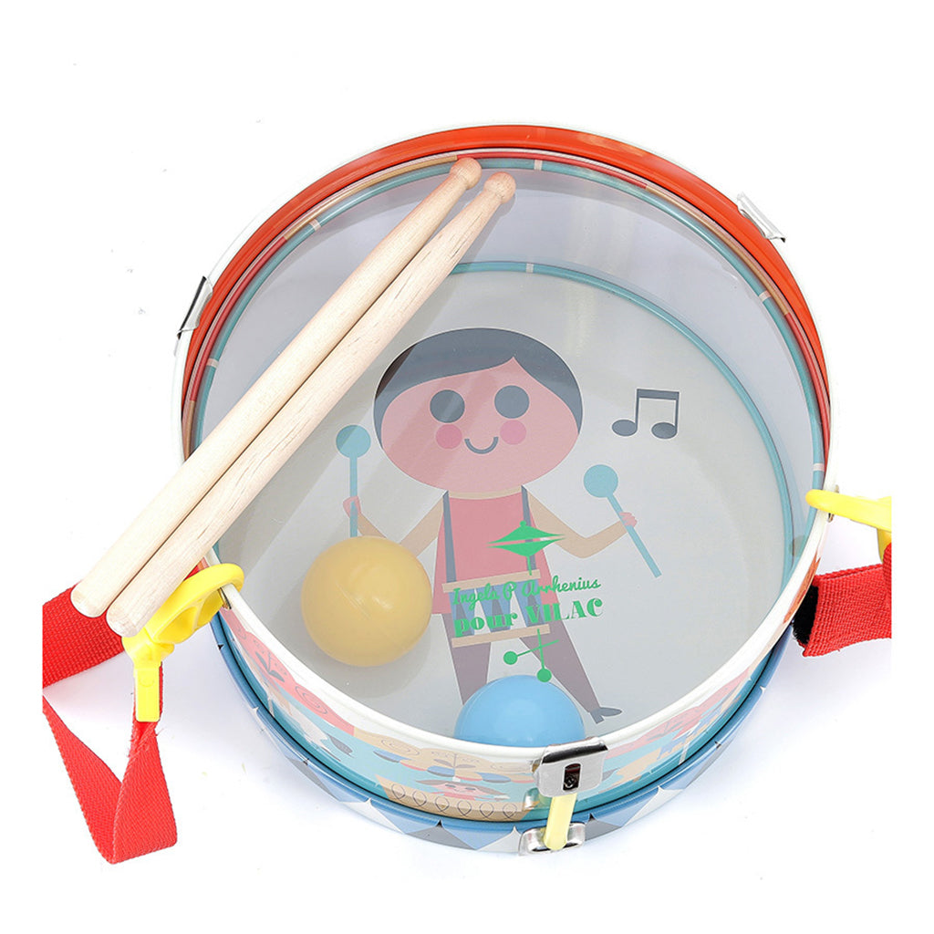 Vilac trumma i metall, Ingela Arrhenius