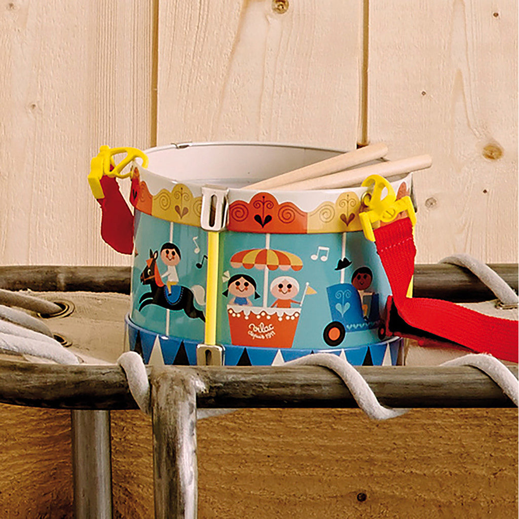 Vilac trumma i metall, Ingela Arrhenius