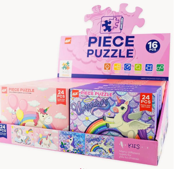 Robetoy, Pusselspel med enhörningar, assorterade