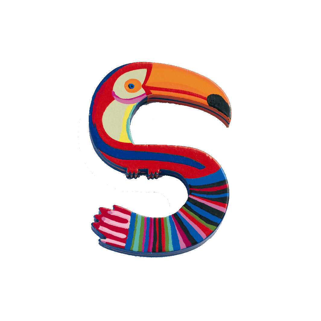 Djeco djurbokstäver