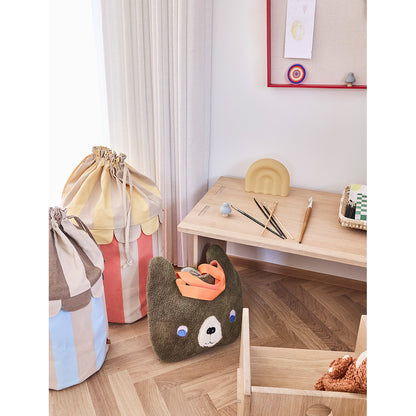 OYOY Saga Korgset, set om 2 storlekar Ice blue/red