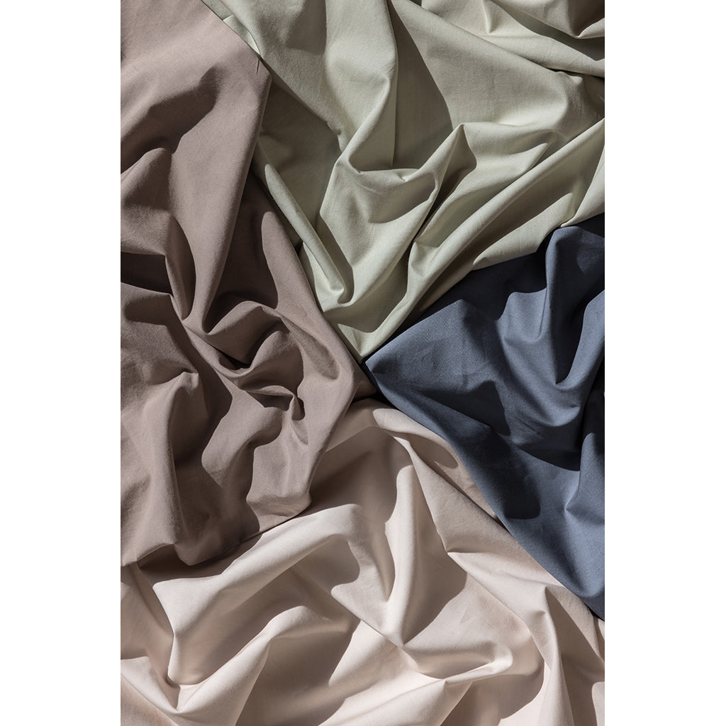 Sebra babybäddset, ekologiskt - Forest Lake Blue