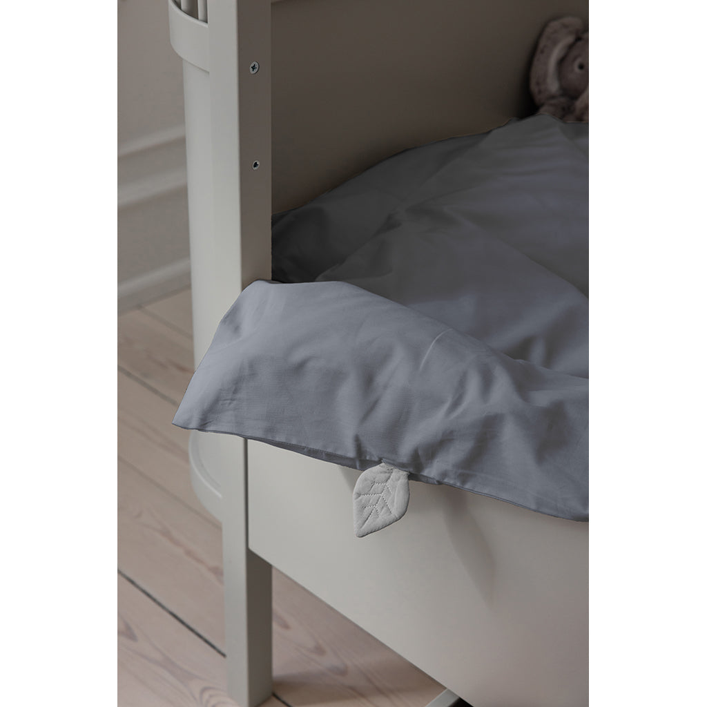 Sebra Juniorsängkläder, ekologisk - Forest Lake Blue