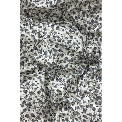 Sebra Juniorsängkläder, ekologiskt - Blue Olive