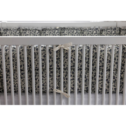 Sebra sängrand, kapok - Blue olive