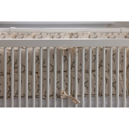 Sebra sängkantsskydd, kapok – Powder blossom