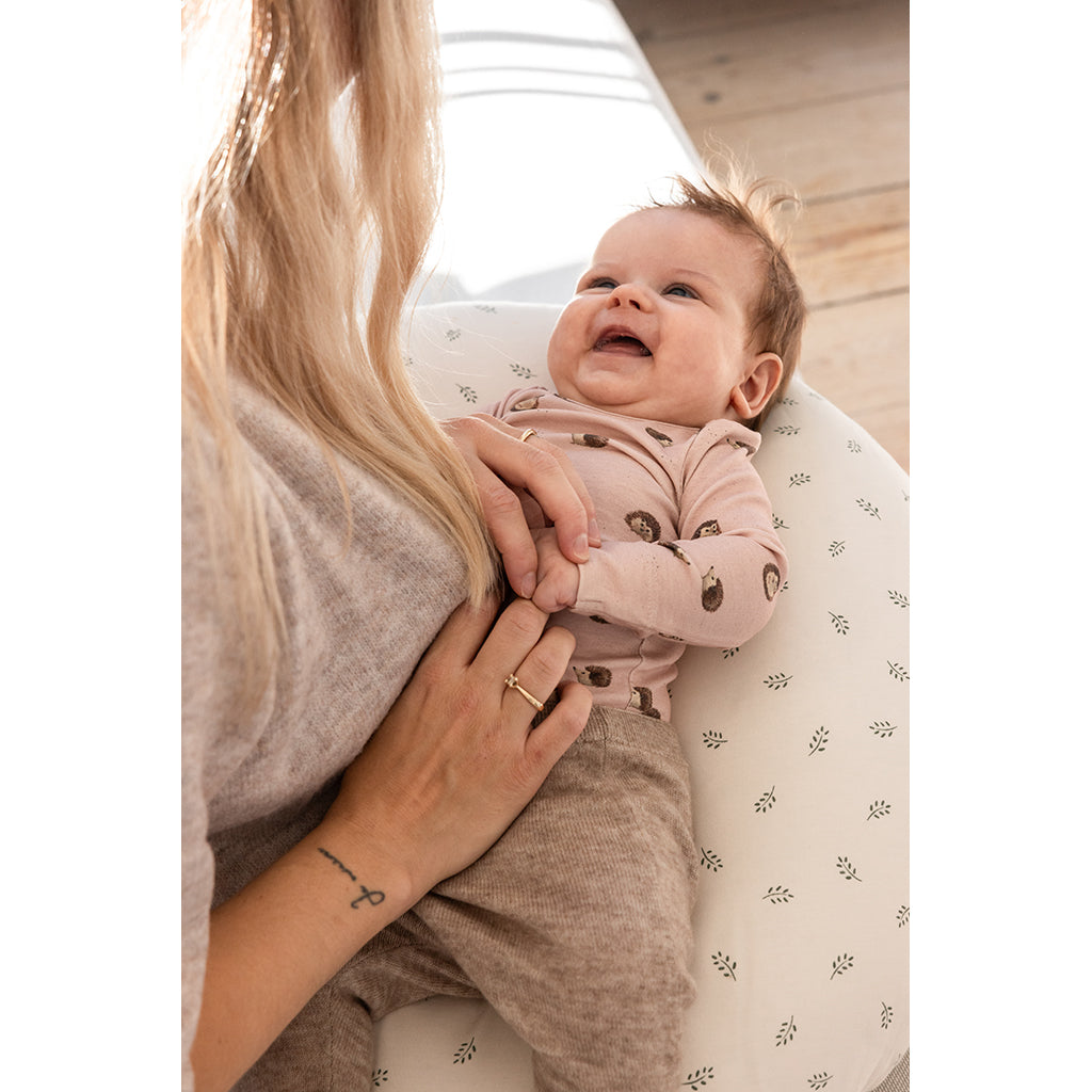 Sebra Amningskudde, ekologisk bomull - Sophora Leaves