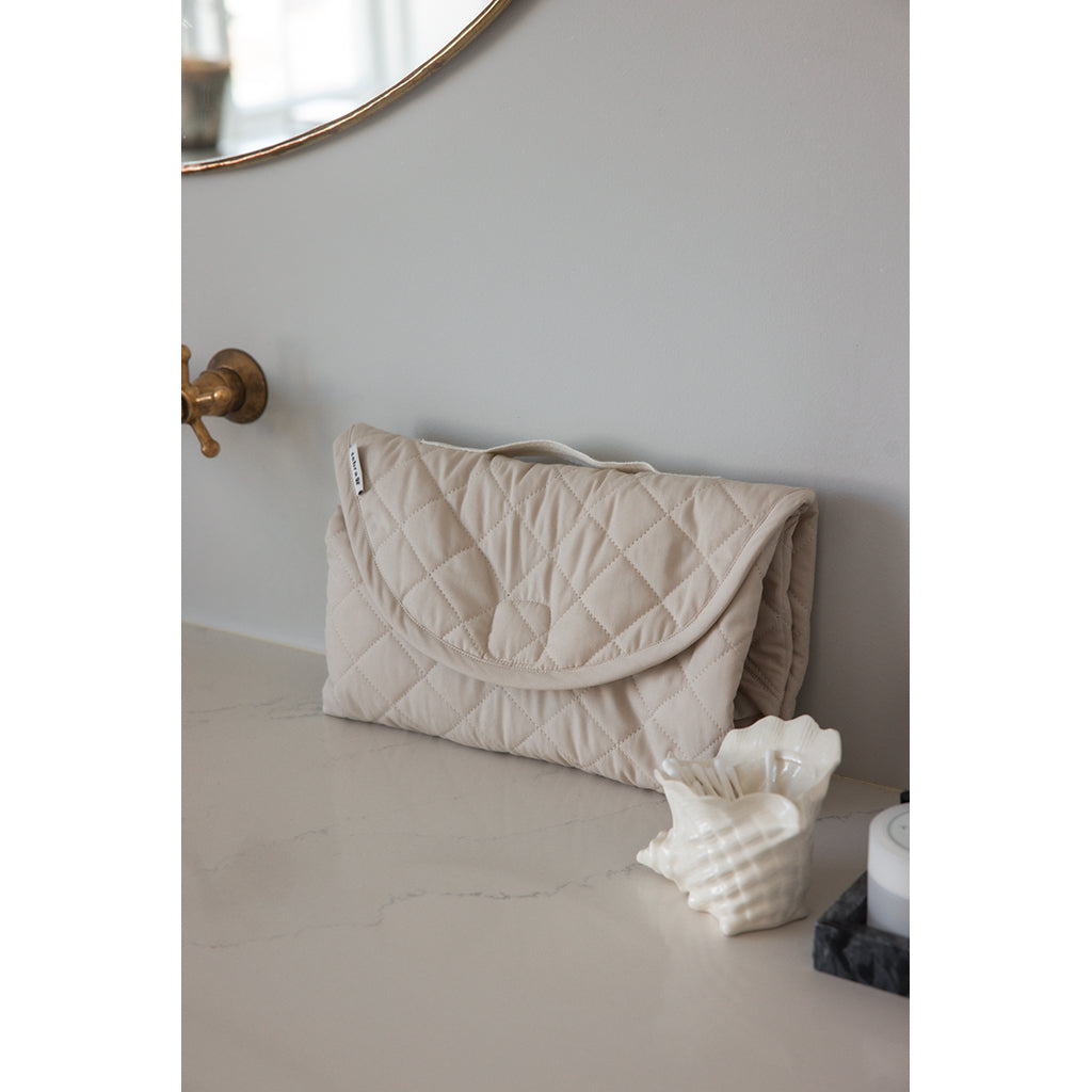 Sebra skötunderlägg On-the-go - Morning beige