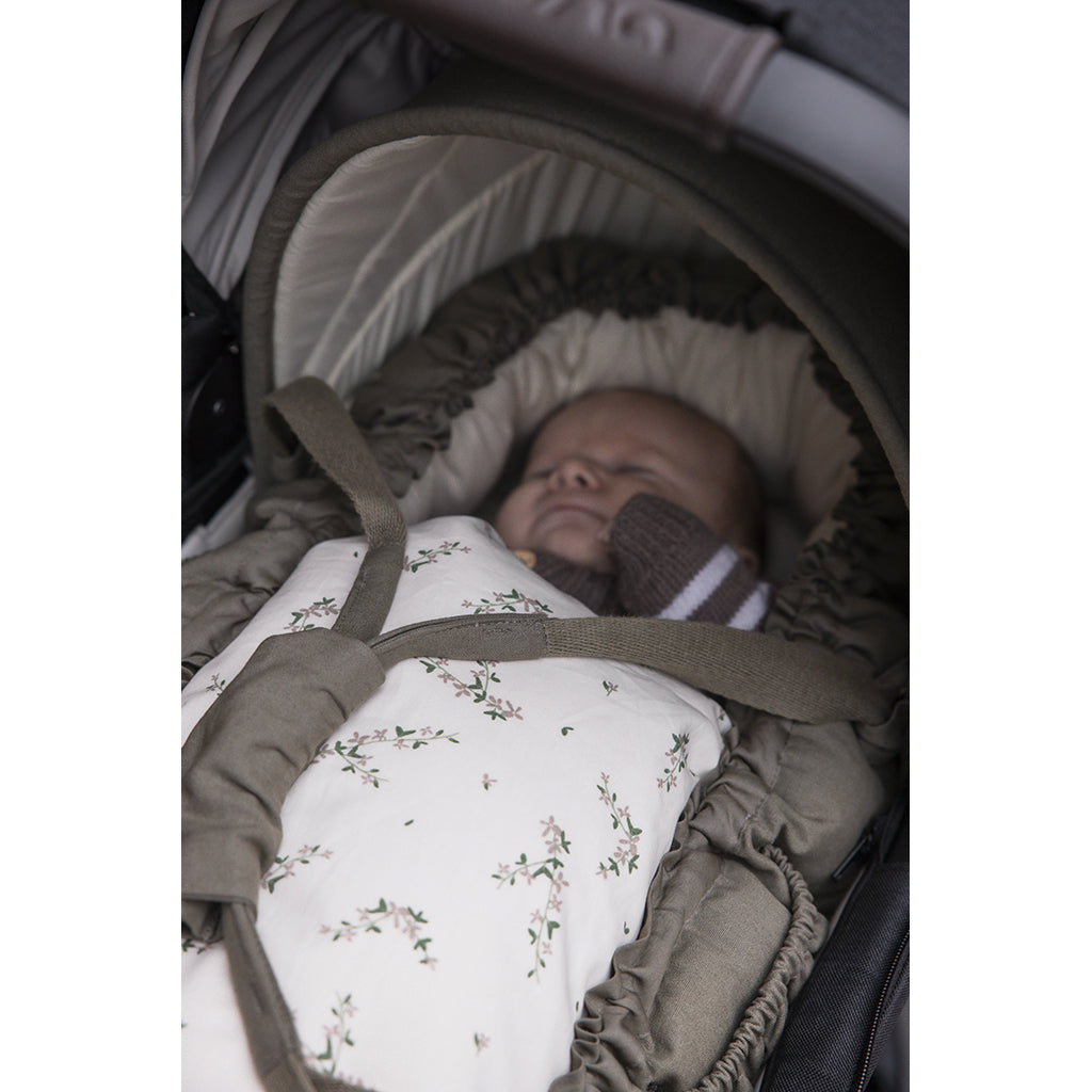Sebra Kaleche till 3-i-1 Babynest, Dark olive