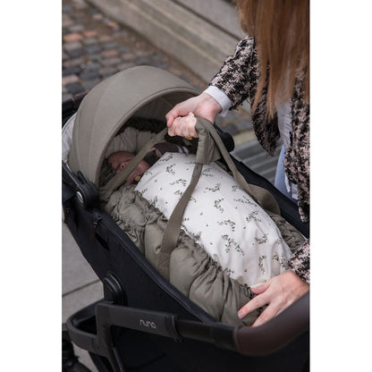 Sebra Kaleche till 3-i-1 Babynest, Dark olive