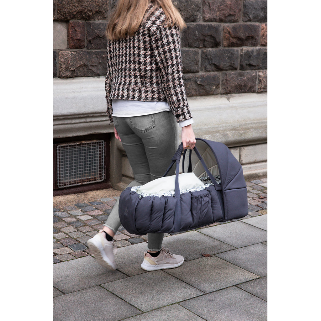 Sebra Kaleche till 3-i-1 Babynest, Blue olive