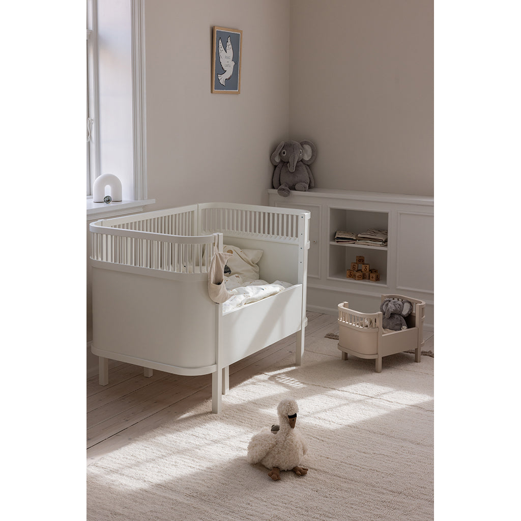 Sebra sängficka, tyg - måne