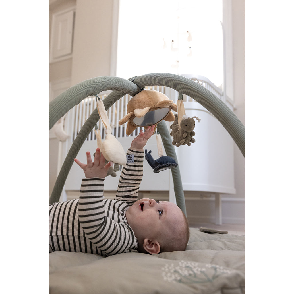 Sebra aktivitetslekmatta, tyg - Woodland