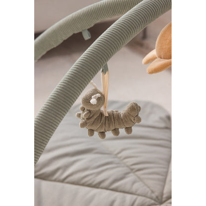 Sebra aktivitetslekmatta, tyg - Woodland