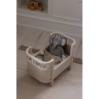 Sebra docksäng + madrass, Birchbark Rose