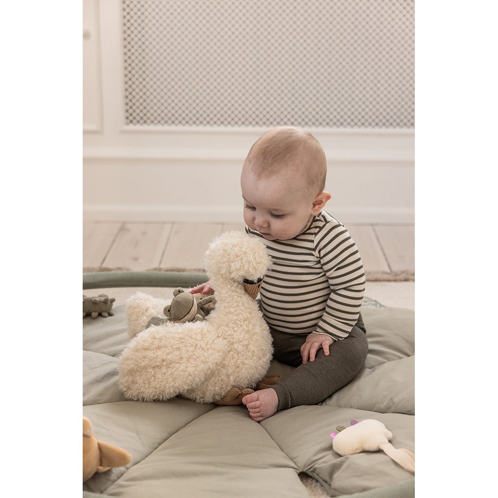 Sebra aktivitetsleksak, svan