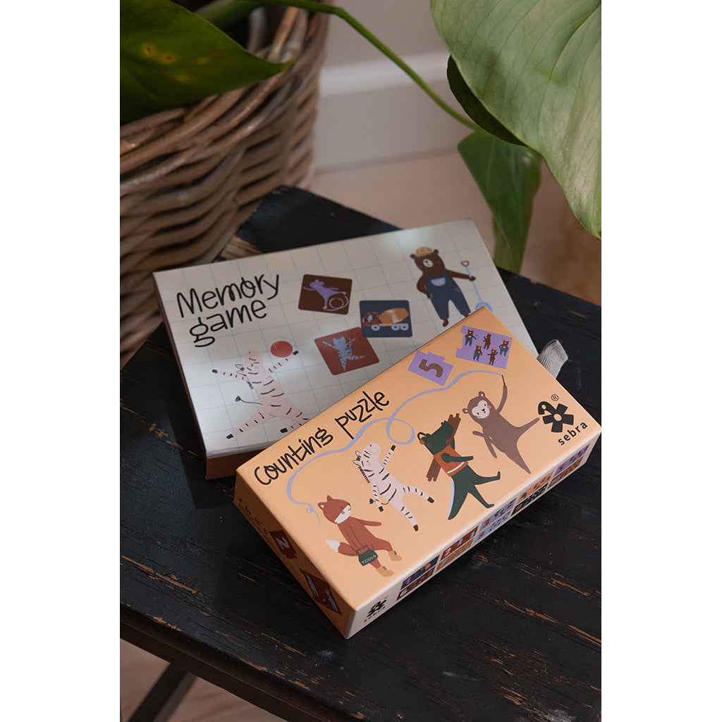 Sebra Memoryspel, Tår/Byggare