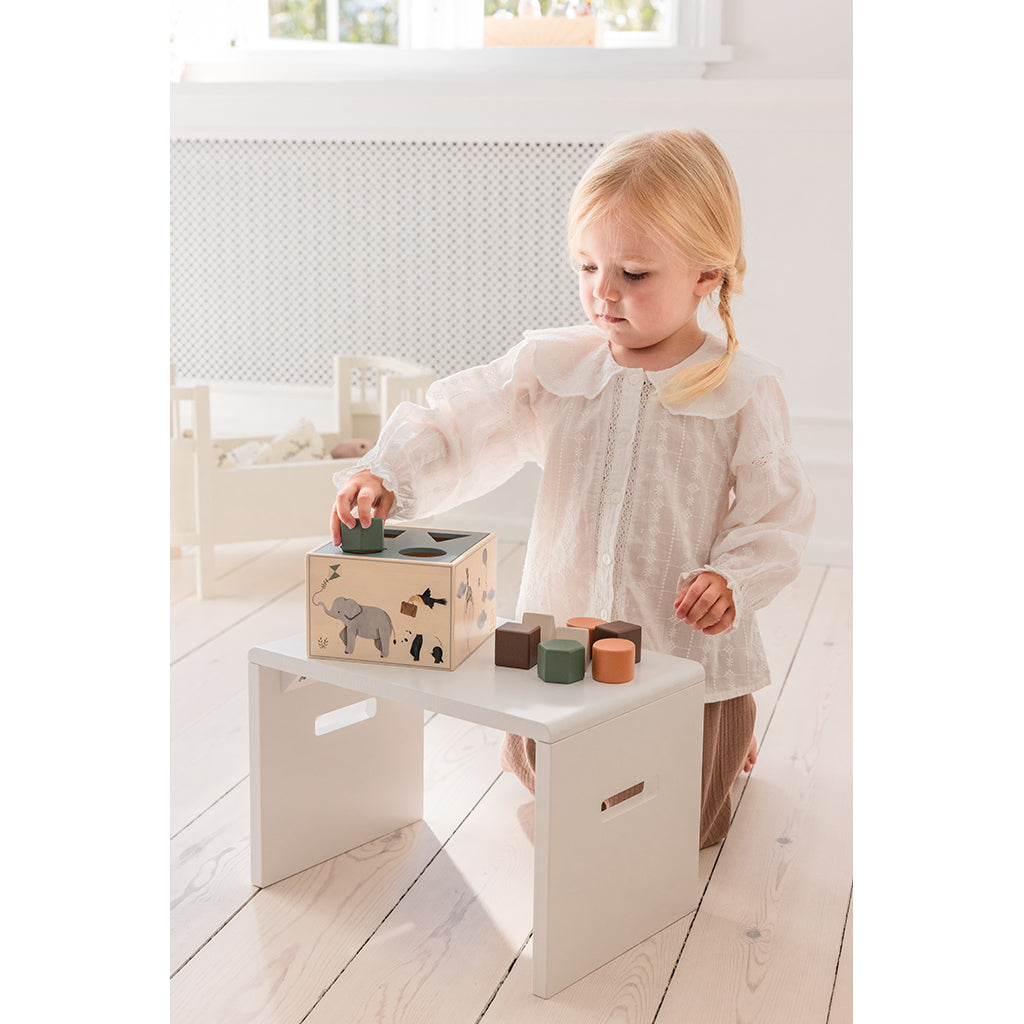 Sebra Sorteringslåda i trä