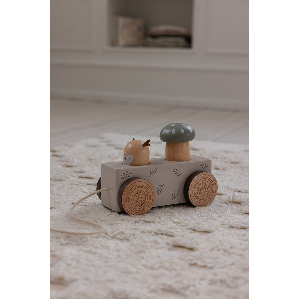 Sebra Pop-up dragvagn, Woodland