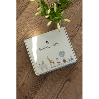 Sebra födelsedagståg i trä, World of Sebra